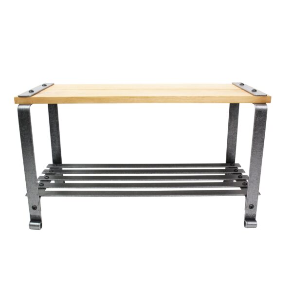 Craftsman Multi-purpose Bench w/ Solid Alder Top Hammered Steel - Enclume Design Products