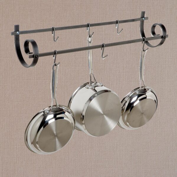 Decor Utensil Rack Hammered Steel - Enclume Design Products