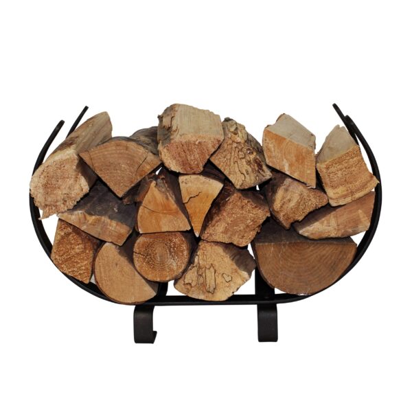 Indoor/Outdoor Small U Shaped Fireplace Log Rack