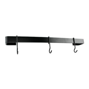 Handcrafted Classic Wall Rack w 6 Hooks - Accent Colors