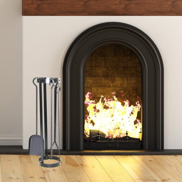 Indoor/Outdoor Round Fireplace Tool Set