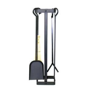 Indoor/Outdoor Square Fireplace Tool Set