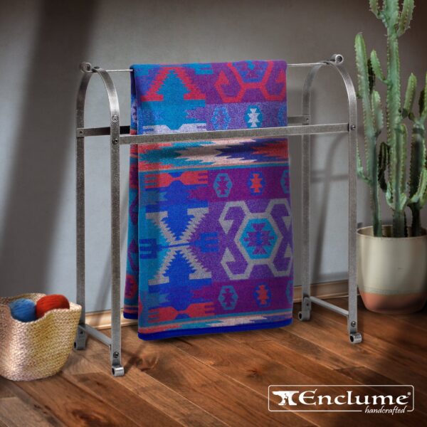 Quilt Rack Hammered Steel - Enclume Design Products