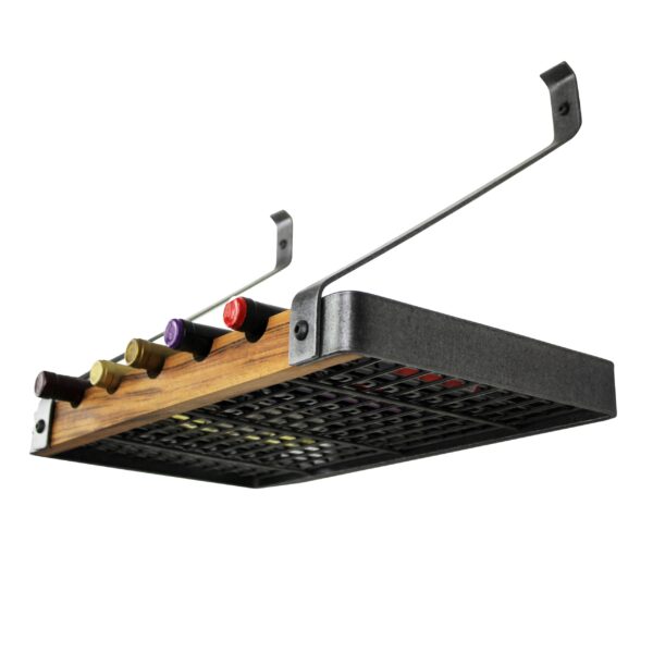 Signature Series Bookshelf Wine Rack w/Tigerwood (24", 30", 36") - Enclume Design Products