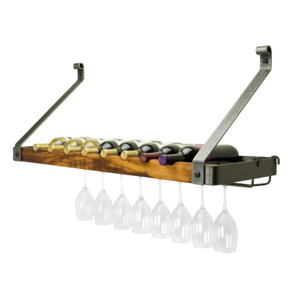 Signature Series Bookshelf Wine Rack w/Tigerwood (24", 30", 36")